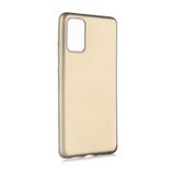 Ekılıf - Samsung Galaxy S20 Plus Uyumlu Kılıf Mat Soft Premier Silikon Kapak - Gold