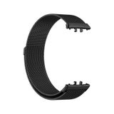 Ekılıf - Samsung Watch Fit 3 Uyumlu - Kordon Metal Kordon Krd-01 - Siyah
