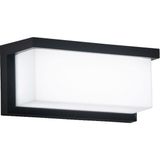 Ekim Aydınlatma 18W LED Dış Mekan Duvar Aplik Siyah Kasa G.ışığı-Beyaz Renk Seçenekleriyle - 6500K - Beyaz