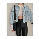 Ekim Store Crop Denım Kot Ceket