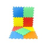 EKİM TOYS 9 Parça Büyük Boy DÜZ Eva Oyun Karosu Yer Matı Puzzle Yapboz