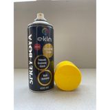 Ekin 400 ml Sarı Sprey Boya Yüksek Kapatıcılık ve Hızlı Kuruma Özelliği ile Canlı Renk