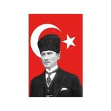 Ekin Bayrakcılık Kalpkalı Atatürk Resmi 70x105cm