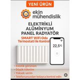 Ekin Mühendislik Elektrikli Alüminyum Panel Radyatör (Kablosuz Oda Termostatlı) - 800 W