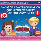Ekinoks 3-6 Yaş Okul Öncesi Çocuklar İçin Çoklu Zeka ve Dikkat Geliştirici Oyunlar 1