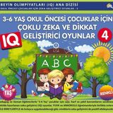 Ekinoks 3-6 Yaş Okul Öncesi Çocuklar İçin Çoklu Zeka ve Dikkat Geliştirici Oyunlar 4