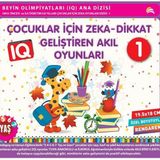 Ekinoks Çocuklar Için Zeka - Dikkat Geliştiren Akıl Oyunları 1 (3 - 4 - 5 - 6 - 7 Yaş Ve Üzeri)