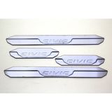 Ekinoks Honda Civic Fd6 Krom Kapı Eşiği (4kapı) 2006-2011 Arası P.çelik