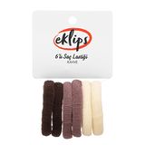 Eklips 6'lı Saç Lastiği Kahve