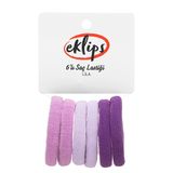 Eklips 6'lı Saç Lastiği Lila