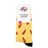 Eklips Acı Sos Desenli Erkek Çorap