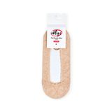 Eklips Full Dantelli Babet Çorabı Krem