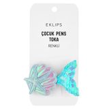 Eklips İstiridye Balık Kuyruğu Çocuk Pens Toka 01