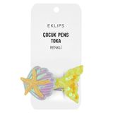 Eklips İstiridye Balık Kuyruğu Çocuk Pens Toka 02