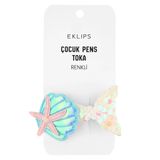 Eklips İstiridye Balık Kuyruğu Çocuk Pens Toka 04