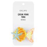 Eklips İstiridye Balık Kuyruğu Çocuk Pens Toka 06