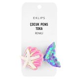 Eklips İstiridye Balık Kuyruğu Çocuk Pens Toka 07