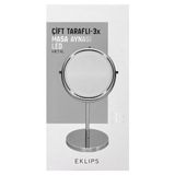 Eklips Metal Çift Taraflı 3X Masa Aynası Led