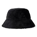 Eklips Siyah Peluş Bucket Şapka