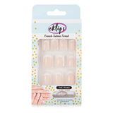 Eklips Takma Tırnak French Pembe Oval 24'lü