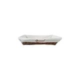 Ekmek Sepetı Acık Bufe Hasır Dıkdortgen Konık Bezlı 55 * 40 Cm NoColor-2c70028c