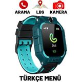 Ekmek Teknem Ekmekteknem Ekmek Teknem Sım Kartlı Kameralı Imeı Kayıtlı Akıllı Çocuk Saati-Turkuaz