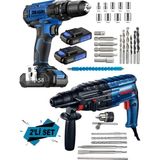 Eko 2'li Set 4200W Kırıcı Delici 58V 5AH Şarjlı Matkap