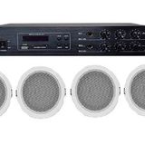 EKO 80 WATT HAT TRAFOLU ANFİ VE TAVAN TİPİ HOPARLÖR HAZIR PAKET-5