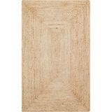 Eko Halı Echo ECH10 Natural El Dokuma Natural Doğal Hasır Jüt Halı Kilim - 140 x 200 cm - Kahverengi