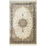 Eko Halı ISFAHAN ISF 04 CREAM Klasik Desenli Yüksek Kalite Sık Dokuma Makine Halısı, Krem, 300 x 400