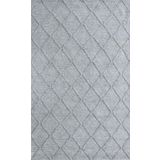 EKO HALI JADE DIAMOND GREY Naturel Kazak Örgü Desenli El Dokuma Örgü Halı (80 X 150 cm)
