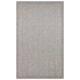 EKO Halı MONO MNO 02 Grey Kaymaz Tabanlı Jüt Dokulu Sisal Kilim, Gri 2, 100 x 300