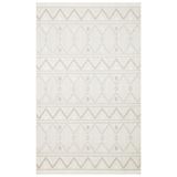 EKO Halı MOTTO MOT 03 WHİTE BEIGE Yumuşak Tuşeli Örgü Dokuma Modern Makine Halısı, Bej 2, 160 x 230