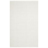 EKO Halı MOTTO MOT PLAİN WHİTE Yumuşak Tuşeli Örgü Dokuma Modern Makine Halısı, Beyaz, 160 x 230
