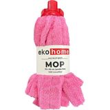 Eko Home Mikrofiber Temizlik Havlu Mop Ucu 70x55 Pembe, Hafif ve Dayanıklı, Yedek, Türkiye