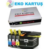 Eko Kartuş Brother MFC-J2310 Muadil Kartuş LC565XL - LC569XL 4 Renk - OCP Set - 4 Renk