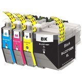 Eko Kartuş Brother MFC-J3930DW LC3719XL Uyumlu 4 Adet Renkli Muadil Kartuş