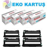 Eko Kartuş Brother MFC-L3740CDN DR-273CL-CMY 4 Renk Muadil Drum Ünitesi