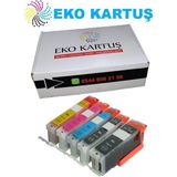 Eko Kartuş Canon PGI-580XL - CLİ-581XL Muadil Kartuş Takım