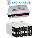 Eko Kartuş Epson 7891XL (Bk-Cy-Mg-Yl) Set Muadil Kartuş - Renkli
