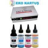 Eko Kartuş Epson Ecotank L3060 (T664) Set Muadil Mürekkep - OCP Set - 4 Renk
