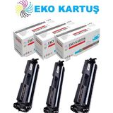 Eko Kartuş Hp 102A(17A) Ekonomik Avantajlı 3’lü Paket Toner - Renkli