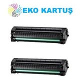 Eko Kartuş Hp 106A Muadil Toner 2'li Chıpsız W1106A / 107A / 107W / MFP135W