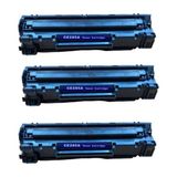 Eko Kartuş Hp 35A-CB435A- 3’lü Paket 1500 Sayfa Siyah Toner - Renkli