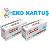 Eko Kartuş Hp 4ZB82A 2’li Avantajlı Çipli 106A Muadil Toneri