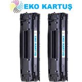 Eko Kartuş Hp CE285A M1132 Ekonomik Avantajlı 2’li Paket Muadil Toner