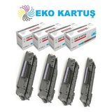 Eko Kartuş Hp CE505A P2030/P2035/P2035D/P2050/P2055D/P2055N/P2055 ) 4’lü Ekonomik Avantajlı Paket (Siyah)