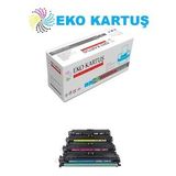 Eko Kartuş Hp (CE740-CE741-CE742-CE743) Set /307A Set Muadil Toner