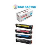Eko Kartuş Hp CE875A (CB540-CB541-CB542-CB543) Set Muadil Toner