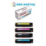 Eko Kartuş Hp Color Laserjet Pro Mfp M181 (CF530A-CF531A-CF532A-CF533A) (205A) Set Muadil Toner